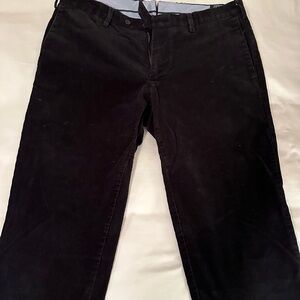 Polo Ralph Lauren Black Corduroy Pants